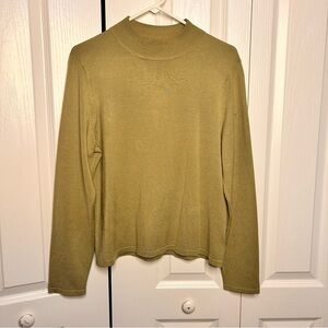 Pendleton Women’s‎ Sage Green Silk Blend Sweater Vintage Size Large
